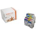 Alternativ Tintenpatrone MultiPack Bk,C,M,Y 23,4ml + 3x14ml VE=4 (ersetzt Epson 34XL) für Epson WF-3720  kompatibel mit  WorkForce Pro WF-3725 DWF