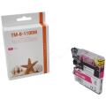 Alternativ Tintenpatrone magenta 20ml (ersetzt Brother LC1100M LC980M LC985M) für Brother DCP 145 C/185 C/J 125/MFC 6490 C  kompatibel mit  MFC-255 CW