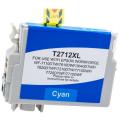 Alternativ Tintenpatrone cyan 10,4ml (ersetzt Epson 27XL) für Epson WF 3620  kompatibel mit  WorkForce WF-7110 DTW