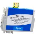 Alternativ Tintenpatrone cyan 10,4ml (ersetzt Epson 27XL) für Epson WF 3620  kompatibel mit  WorkForce WF-7610 DWF