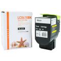 Alternativ Toner-Kit schwarz, 4.000 Seiten (ersetzt Lexmark 802HK) für Lexmark CX 410/510  kompatibel mit  