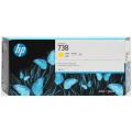 HP 738 (676M8A) Tintenpatrone gelb  kompatibel mit  DesignJet T 850 Series