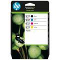 HP 937 (6C400NE) Druckkopfpatrone Multipack  kompatibel mit  OfficeJet Pro 9120 e