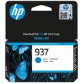 HP 937 (4S6W2NE) Druckkopfpatrone cyan  kompatibel mit 