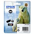 Epson 26 (C 13 T 26114012) Tintenpatrone schwarz hell  kompatibel mit  Expression Premium XP-820