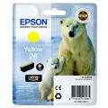 Epson 26 (C 13 T 26144012) Tintenpatrone gelb  kompatibel mit  