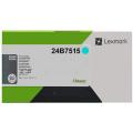 Lexmark 24 B 7515 Toner cyan  kompatibel mit XC 4342