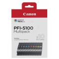 Canon PFI-5100 (6951 C 009) Tintenpatrone MultiPack  kompatibel mit imagePROGRAF PRO-310