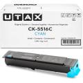Utax CK-5516 C (1T02Z6CUT0) Toner cyan  kompatibel mit 358 Ci