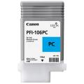 Canon PFI-106 PC (6625 B 001) Tintenpatrone cyan hell  kompatibel mit  imagePROGRAF IPF 6350