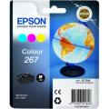 Epson 267 (C 13 T 26704010) Tintenpatrone color  kompatibel mit  WorkForce WF-100 W