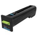 Lexmark 72K20C0 Toner cyan  kompatibel mit  CX 825 dtfe