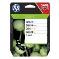 HP 364 (N9J73AE) Tintenpatrone MultiPack  kompatibel mit  PhotoSmart D 7560