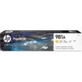 HP 981A (J3M70A) Tintenpatrone gelb  kompatibel mit  PageWide Enterprise Color 556 xh