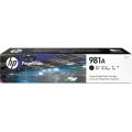 HP 981A (J3M71A) Tintenpatrone schwarz  kompatibel mit  PageWide Managed Color Flow MFP E 58650 z