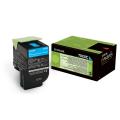 Lexmark 702XC (70C2XC0) Toner cyan  kompatibel mit  