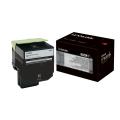 Lexmark 800X1 (80C0X10) Toner schwarz  kompatibel mit  