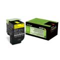 Lexmark 802SY (80C2SY0) Toner gelb  kompatibel mit  CX 510 de