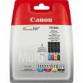 Canon CLI-551 (6509 B 009) Tintenpatrone MultiPack  kompatibel mit  Pixma MX 725