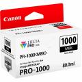Canon PFI-1000 MBK (0545 C 001) Tintenpatrone schwarz matt  kompatibel mit  imagePROGRAF Pro 1000