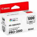 Canon PFI-1000 PGY (0553 C 001) Tintenpatrone grau  kompatibel mit  imagePROGRAF Pro 1000