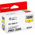 Canon PFI-1000 Y (0549 C 001) Tintenpatrone gelb  kompatibel mit  imagePROGRAF Pro 1000