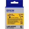 Epson LK-7YBA21 (C 53 S 657904) Prägeband  kompatibel mit  LabelWorks LW-900 P