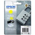 Epson 35XL (C 13 T 35944010) Tintenpatrone gelb  kompatibel mit  WorkForce Pro WF-4735 DTWF