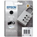 Epson 35 (C 13 T 35814010) Tintenpatrone schwarz  kompatibel mit  WorkForce Pro WF-4730 DTWF