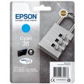 Epson 35 (C 13 T 35824010) Tintenpatrone cyan  kompatibel mit  WorkForce Pro WF-4730 DTWF