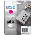 Epson 35 (C 13 T 35834010) Tintenpatrone magenta  kompatibel mit  WorkForce Pro WF-4740 DTWF