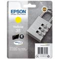 Epson 35 (C 13 T 35844020) Tintenpatrone gelb  kompatibel mit  WorkForce Pro WF-4730 DTWF