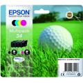 Epson 34 (C 13 T 34664010) Tintenpatrone MultiPack  kompatibel mit  WorkForce Pro WF-3700 Series