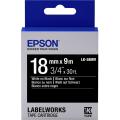 Epson LK-5BWV (C 53 S 655014) DirectLabel-Etiketten  kompatibel mit  LabelWorks LW-1000 P