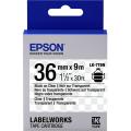 Epson LK-7TBN (C 53 S 657007) DirectLabel-Etiketten  kompatibel mit  LabelWorks LW-1000 P