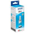 Epson 664 (C 13 T 664240) Tintenflasche cyan  kompatibel mit  EcoTank L 455