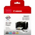 Canon PGI-1500 BKCMY (9218 B 006) Tintenpatrone MultiPack  kompatibel mit  Maxify MB 2700 Series