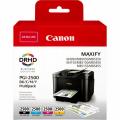 Canon PGI-2500 BKCMY (9290 B 006) Tintenpatrone MultiPack  kompatibel mit  Maxify iB 4050