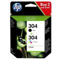 HP 304 (3JB05AE) Druckkopfpatrone Multipack  kompatibel mit  Envy 5000 Series