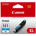 Canon CLI-551 CXL (6444 B 001) Tintenpatrone cyan  kompatibel mit  Pixma MG 7550