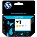 HP 711 (CZ 132 A) Tintenpatrone gelb  kompatibel mit  DesignJet T 130